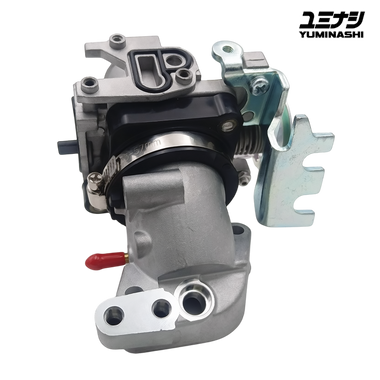 YUMINASHI 34MM ECO THROTTLE BODY & MANIFOLD SET (FOR STD HEAD ADV160 - FORZA125 - PCX125/160 - FORZA125 - SH125/160) (16410-K0R-34ES)