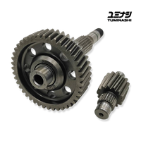 YUMINASHI | 14/43T FINAL DRIVE GEAR SET WITH SHAFT (4V 125CC/160CC eSP+ ENGINES) (23430-K1Z-1443) 