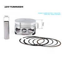 YUMINASHI 60MM TUNER EDITION PISTON SET (13MM PIN) (13100-013-600)
