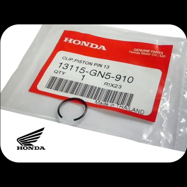 GENUINE HONDA CLIP, PISTON PIN (13MM) (13115-GN5-910)