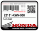 GENUINE HONDA PLATE, RAMP, VARIATOR (PCX125/150 - SH125/150 - CLICK125/150 - ADV150 - ETC...) (22131-KWN-900)