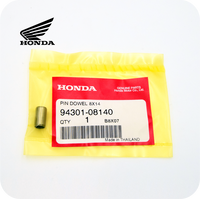 GENUINE HONDA 94301-08140 / 90701-GF6-000 | PIN, DOWEL (Ø8 X 14MM)