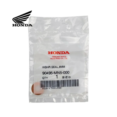 GENUINE HONDA WASHER, SEALING (8MM) (PCX125 1ST GEN) (90495-MN5-000)