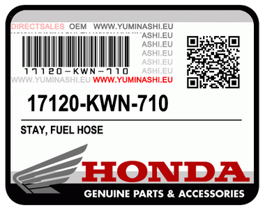 GENUINE HONDA STAY, FUEL HOSE, 17120-KWN-710 FOR HONDA PCX150. 
OEM ARMATURE COMP., DURITE D'ESSENCE, 17120-KWN-710 HONDA PCX150 V1