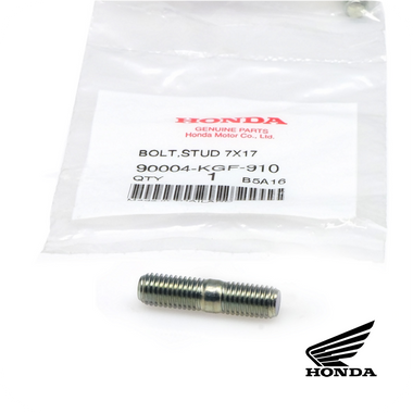 GENUINE HONDA BOLT, STUD, EXHAUST (7X17) / GOUJON, D'ÉCHAPPEMENT (7X17) (90004-KGF-910)