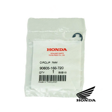 GENUINE HONDA CIRCLIP (7MM) (VARIATOR, REAR) (90605-166-720)