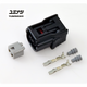 YUMINASHI FEMALE INJECTOR CONNECTOR SET WITH TERMINALS & SEALS (FOR B-TYPE INJECTOR)