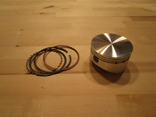 **NEW** 3 Ring Wisco Piston W/Rings and Clips No Pin 2.756 (Std Bore Predator)(Use with 3.595 x .490 ARC Long Rod)(Drop In)