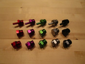Pulse Fitting and 2 Oil Fill Plugs (Briggs Animal, 206)(Please Choose Color)