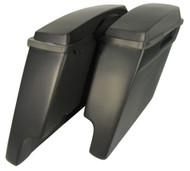 6" extended saddlebags with lids combo 