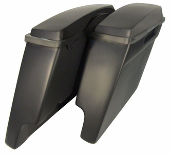 4" Extended Stretched Saddlebags with Lids