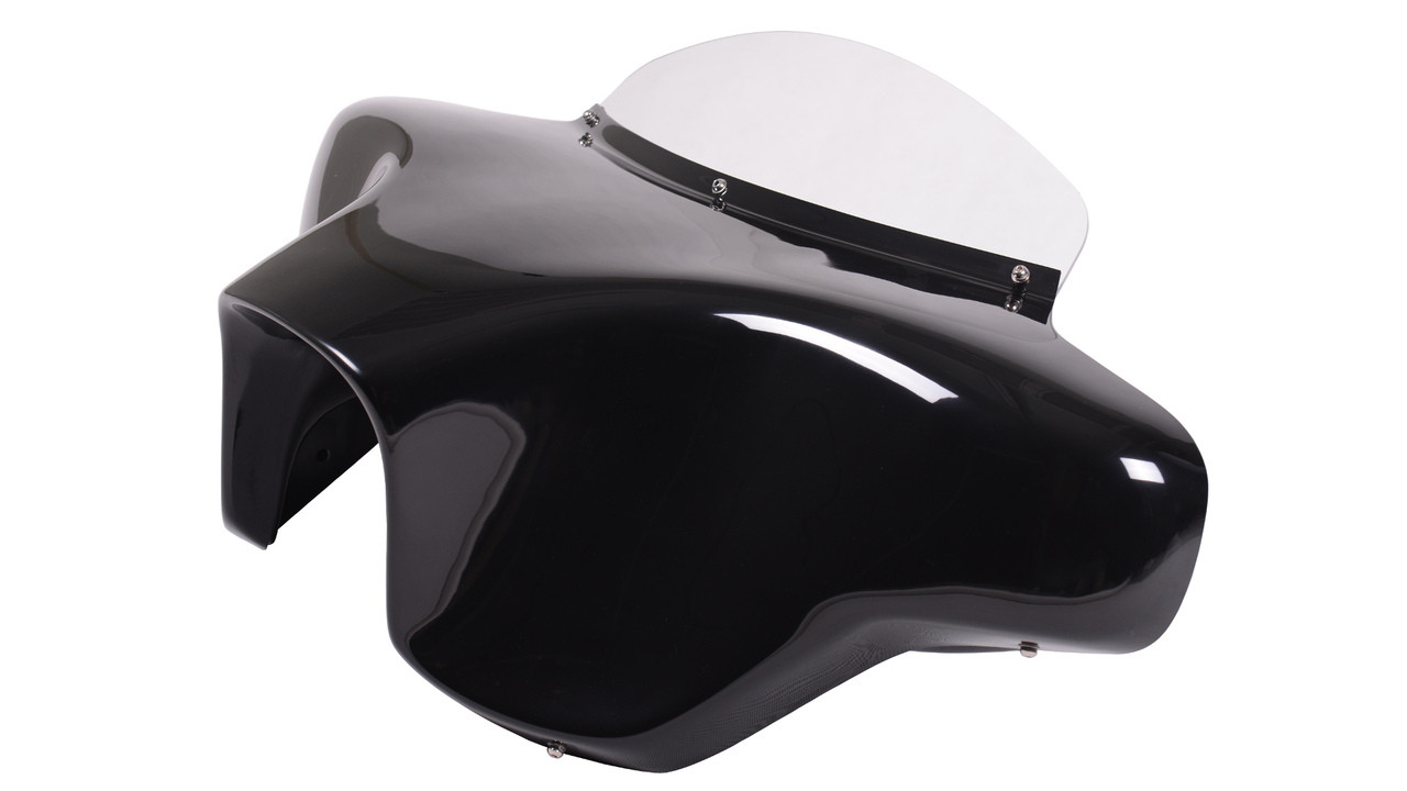Batwing Classic Fairing With Regular Headlight Opening For Heritage Softail Deluxe Flstn 6x9 Speakers