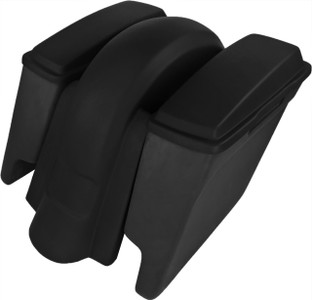'09 to '13 - 4” Extended Saddlebags / Lids & Fender – WITHOUT Fender Cutouts