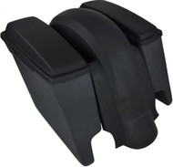 '09 to '13 - 4” Extended Saddlebags / Lids & Fender – Both WITH Cutouts 204