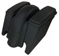 '09 to '13 - 6” Extended Saddlebags / Lids & Fender – WITHOUT Fender Cutouts