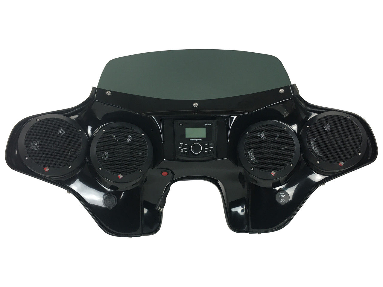 2015 to Present Indian Scout Batwing Fairing with Speakers and Stereo