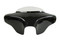 Davidson Sportster 2011-present Batwing Fairing Speaker with windshield left angled view