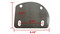  Davidson Sportster 2011-present Batwing Fairing mounting bracket dimensions