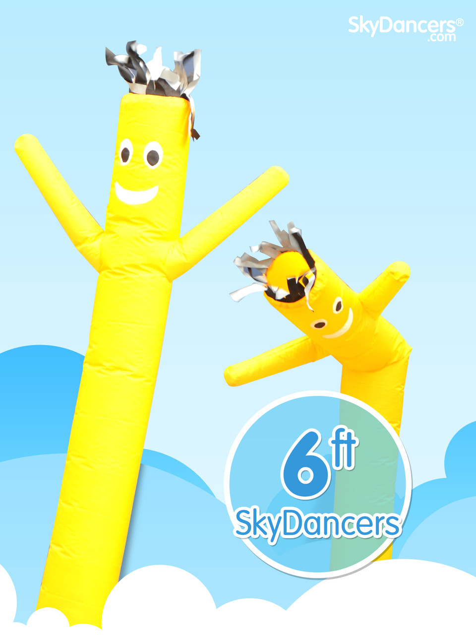 yellow sky dancer 6ft