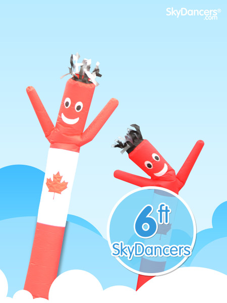 Sky Dancers Canadian Flag - 6ft