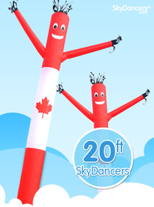 Sky Dancers Canadian Flag - 20ft