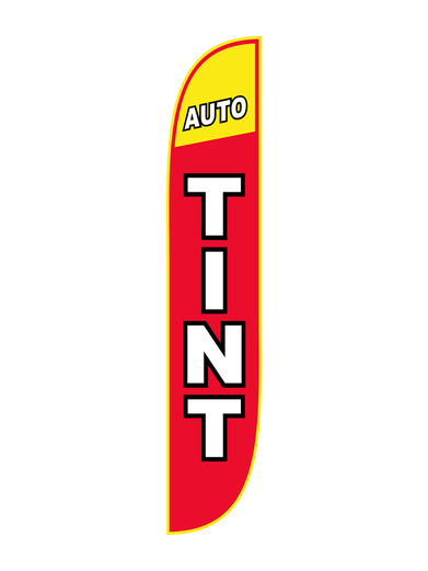 Auto Tint Feather Flag