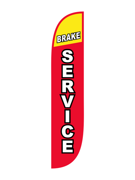 Brake Service Feather Flag