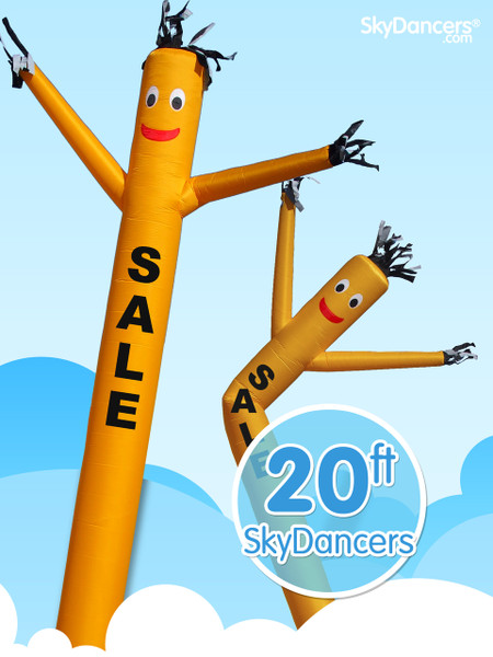 Sky Dancers Sale Yellow - 20ft