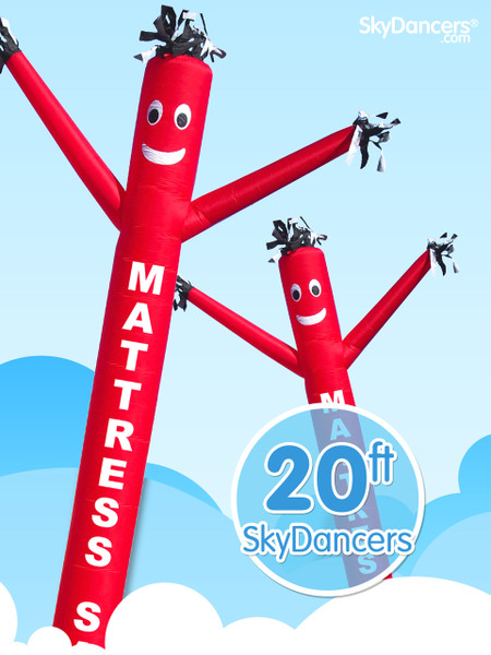 Sky Dancers Mattress Sale Red - 20ft