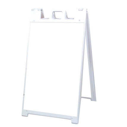 White Plastic A-Frame