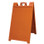 Orange Plastic A-Frame