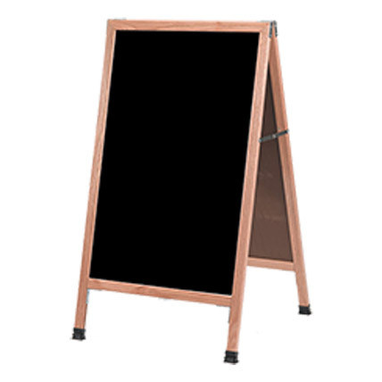 Wood Chalkboard A-Frame