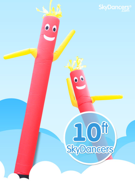 Sky Dancers Red & Yellow - 10ft