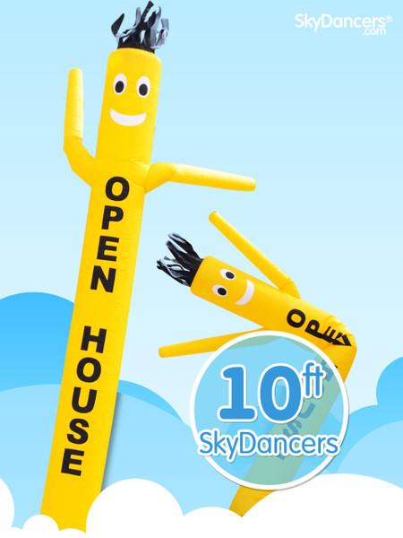 Sky Dancers Yellow OPEN HOUSE - 10ft