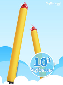 Sky Dancers Tube Yellow - 10ft