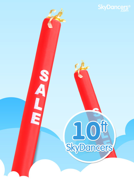 Sky Dancers Tube Red SALE - 10ft