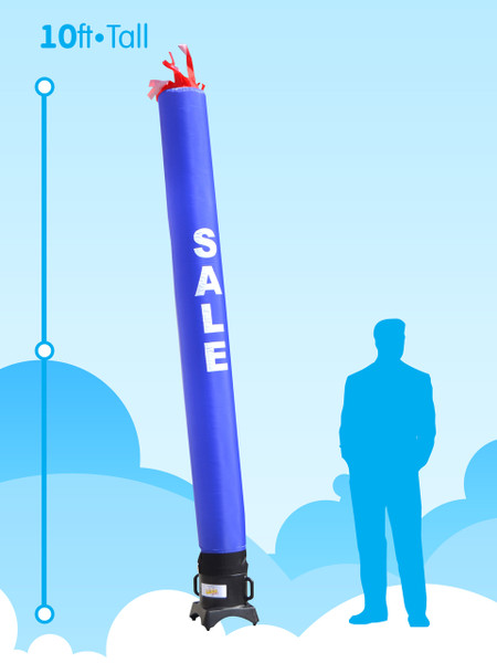 Sky Dancer Tube Blue SALE - 10ft