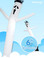 Ghost halloween inflatable sky dancer dancing advertising decoration product.