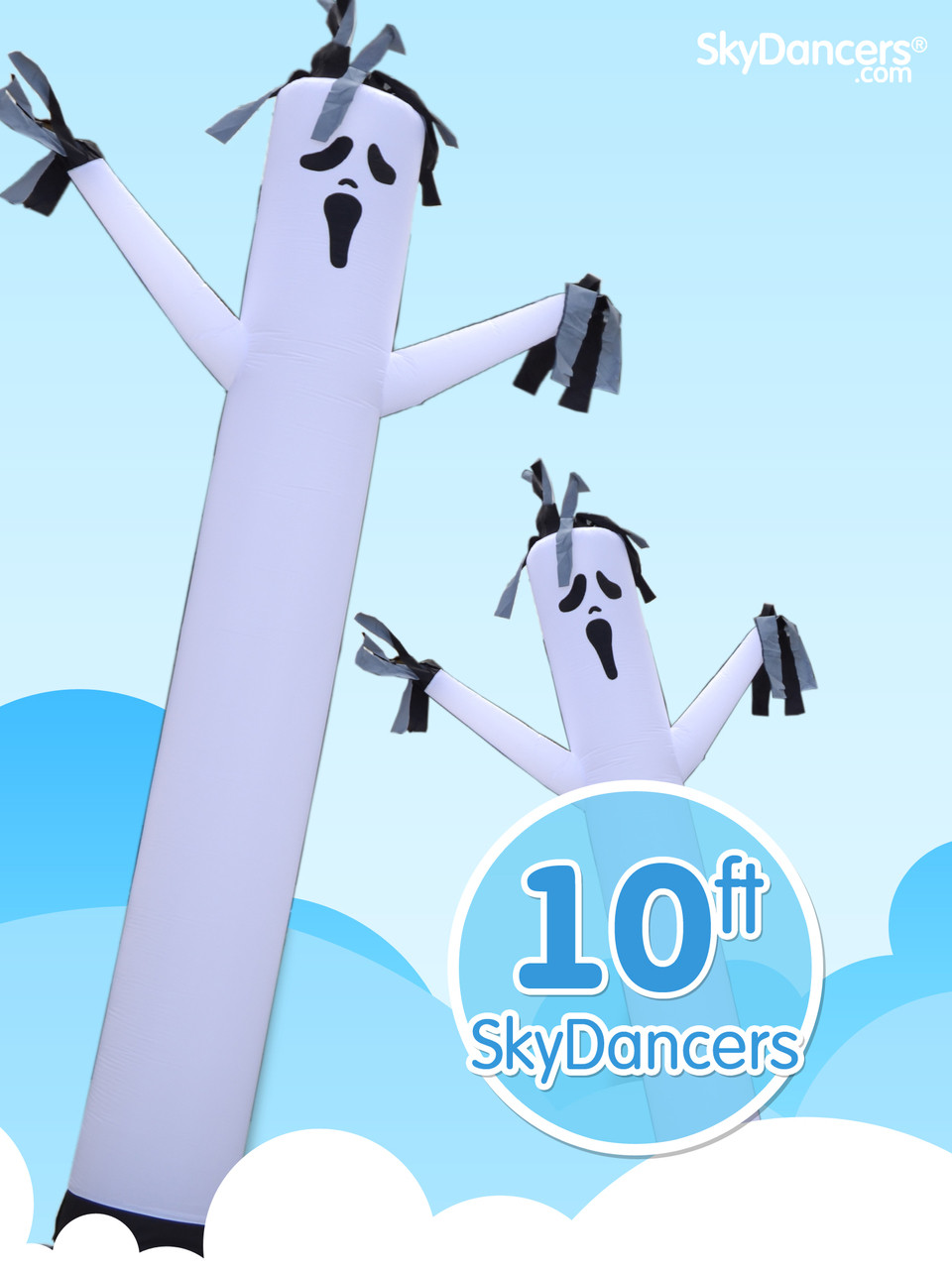 Ghost Sky Dancer - 10ft Tall Attachment
