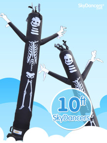 Skeleton Sky Dancers® Inflatable Tube Man 10ft