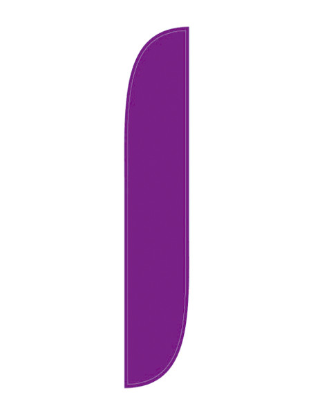 Purple Feather Flag