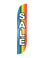 Sale  Rainbow Feather Flag