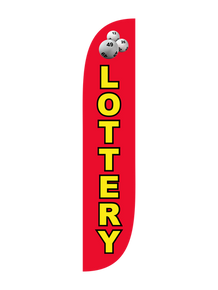 Lottery Feather Flag