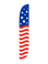 American Flag Horizontal Feather Flag
