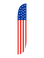American Flag USA with Stars Feather Flag