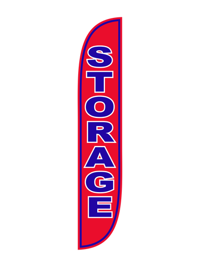 Storage Feather Flag