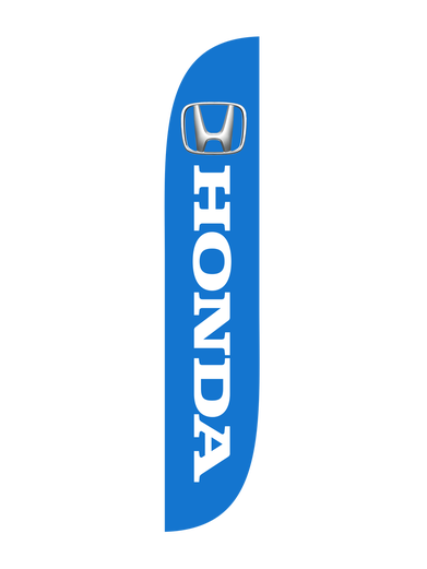 Honda Blue Feather Flag