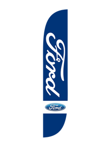Ford Blue Feather Flag