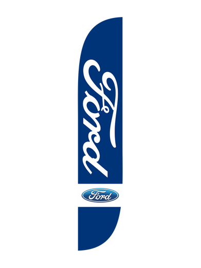 Ford Blue Feather Flag