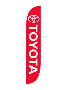 Toyota Feather Flag